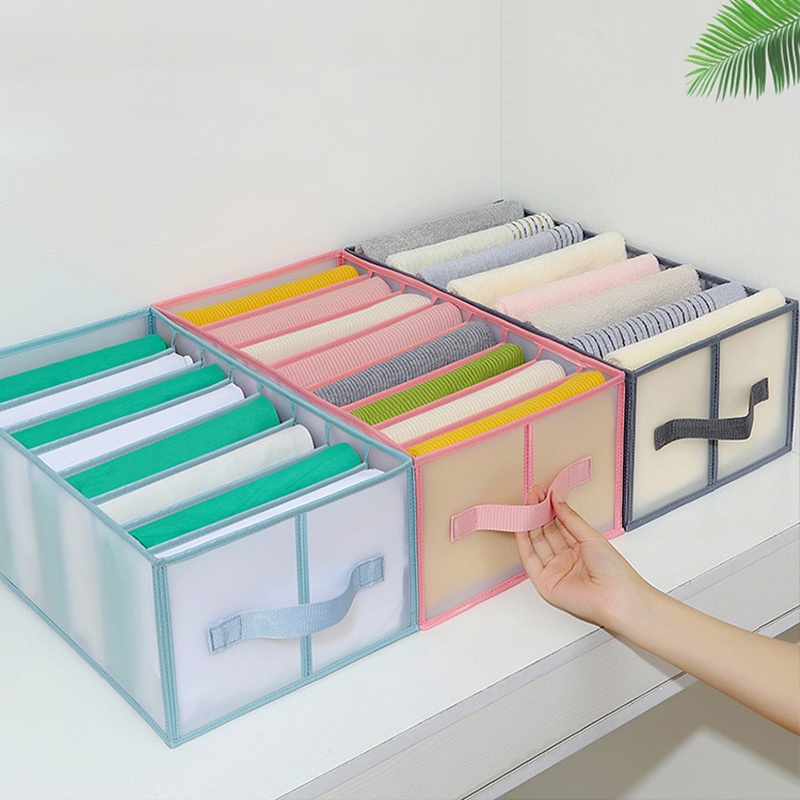 Hộp Đựng Quần Áo Gấp Gọn Chia Ngăn  Hộp Đựng Đồ Lót Vớ Tất Tiện Dụng Có In Họa Tiết Sắc Nét Dễ Vệ Sinh