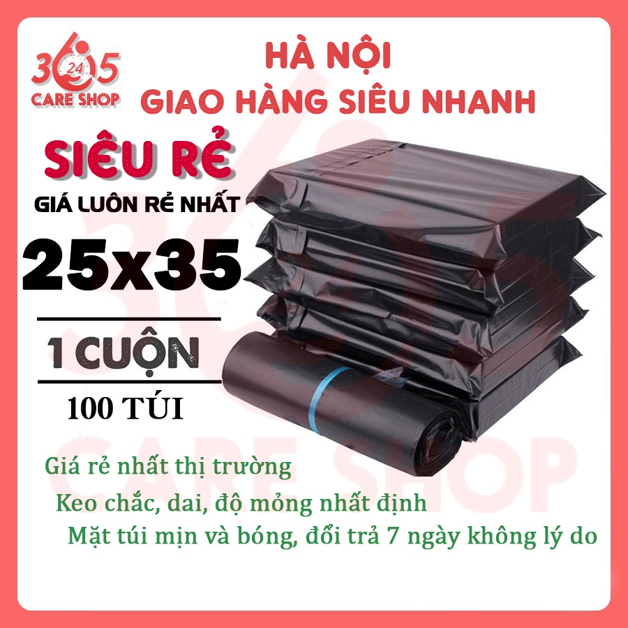 [Siêu Rẻ] Túi Đóng Hàng, Túi Gói Hàng Niêm Phong Size 25x35cm tối ưu chi phí - tiết kiệm - chất lượng