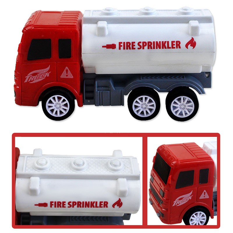 Đồ chơi set 4 ô tô cứu hộ, cứu hỏa mã 326 chất liệu nhựa cao cấp an toàn, giúp bé phát triển tư duy, trí tưởng tượng
