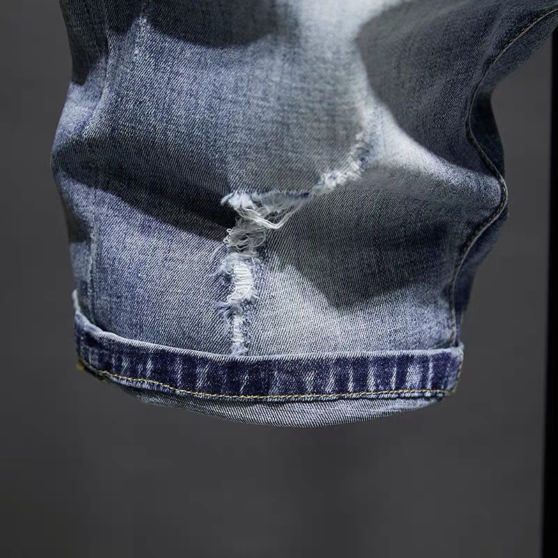 QUẦN SHORT JEAN NAM CO GIÃN QUẦN NGẮN NAM JEAN RÁCH XƯỚC MẪU MỚI 231 | BigBuy360 - bigbuy360.vn