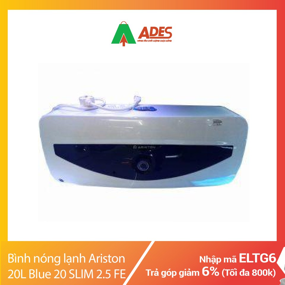 Bình nóng lạnh Ariston 20 lit Blue 20 SLIM 2.5 FE | Chính hãng, Giá rẻ