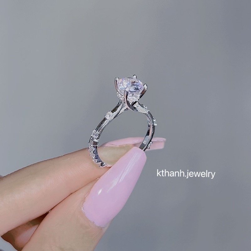 NHẪN NHÔ BẠC 925