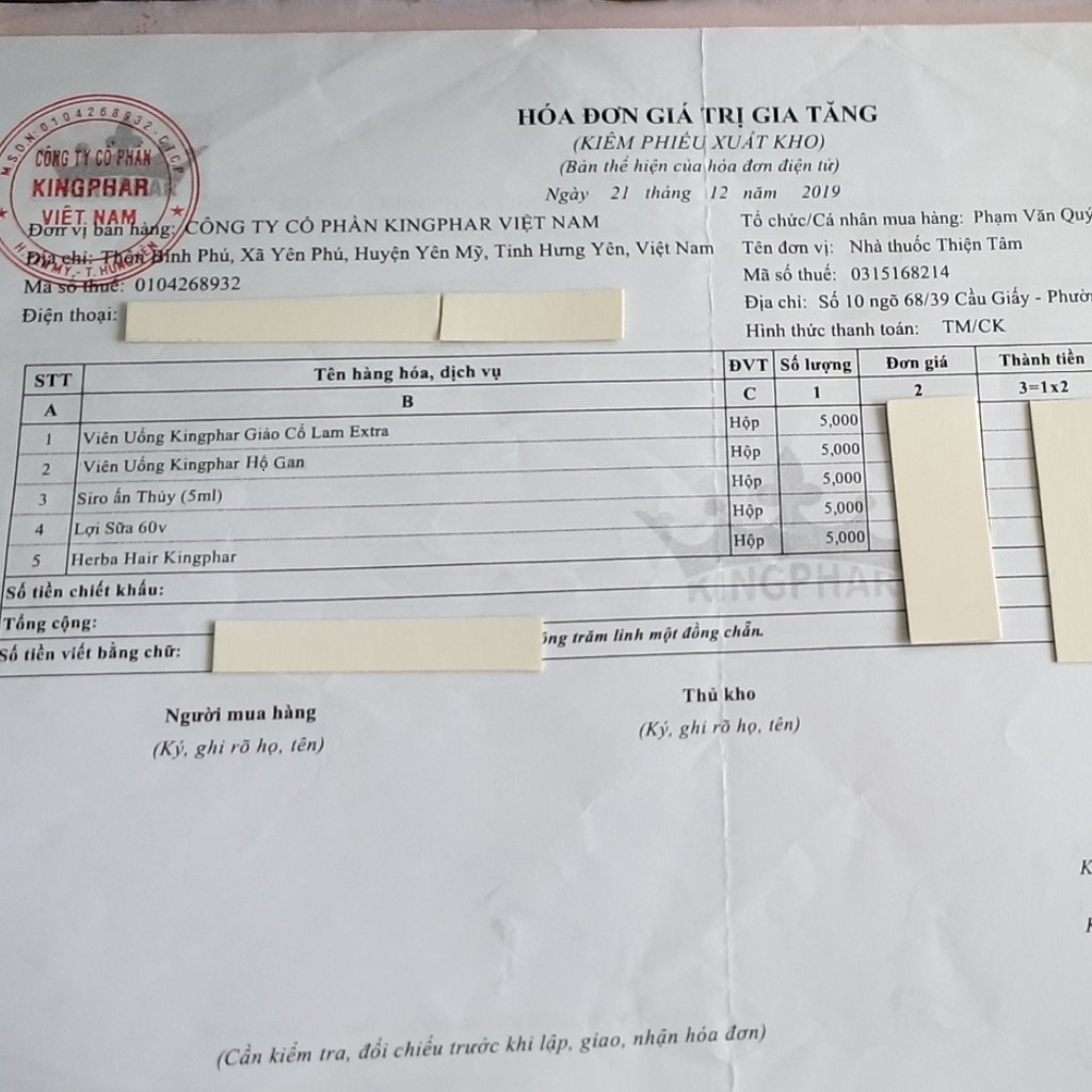 Viên Hộ Gan Kingphar - Hỗ trợ tăng cường chức năng gan, tăng cường chức năng giải độc gan (Hộp 60v)