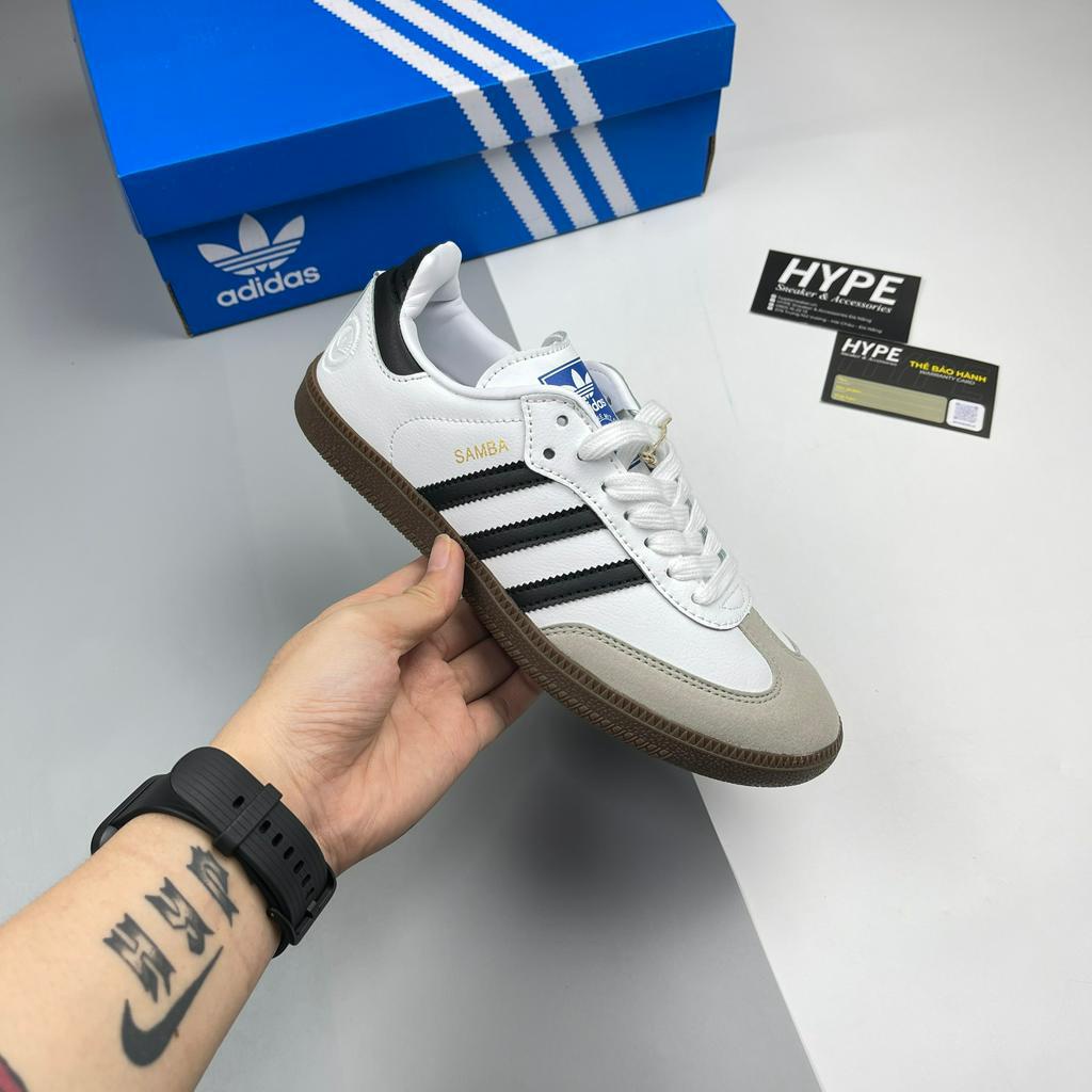 Giày Adidas Samba Cloud White Core Black  - Hype Sneaker / High Quality