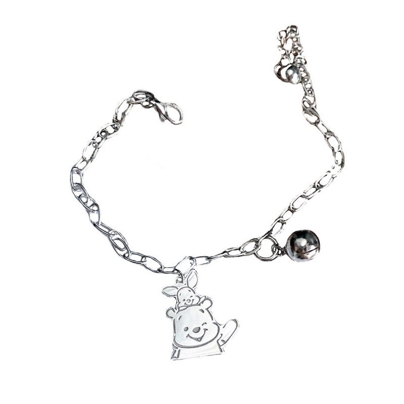 Winnie the Pooh Bracelet Cartoon Vòng đeo tay thời trang Hàn Quốc dễ thương