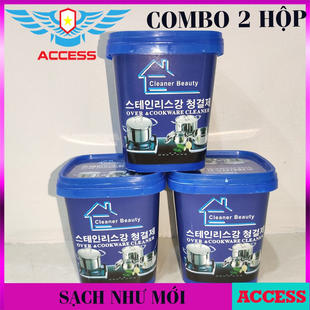 [ SÁNG BÓNG ] Bột tẩy rửa đa năng - Vệ sinh nhà bếp, nhà tắm - Bột tẩy trắng xoong nồi, chảo nhập khẩu Hàn Quốc ACCESS