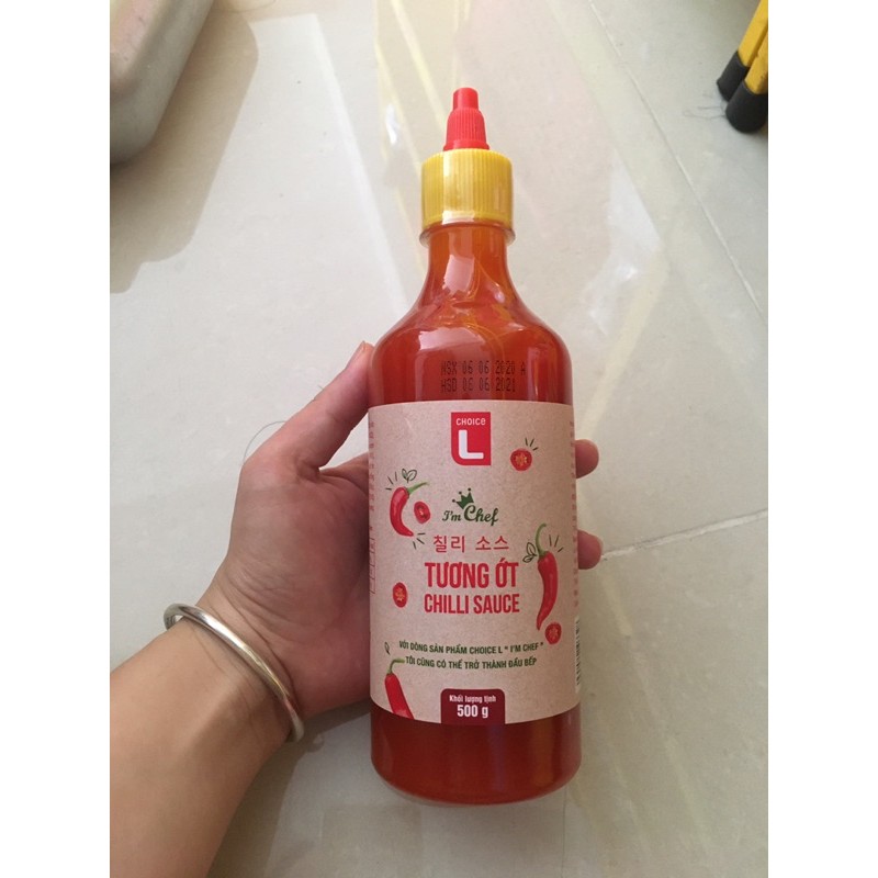 Tương ớt L Choice chai lớn