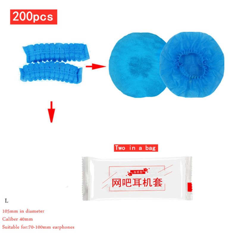 Vỏ Bọc Tai Nghe Sử Dụng Một Lần Không Độc Hại zzz