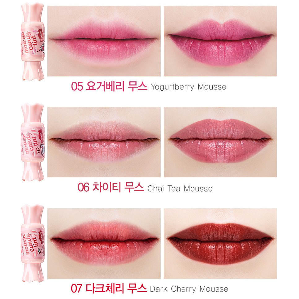 Son kẹo Kem Lì The Saem Saemmul Mousse Candy Tint