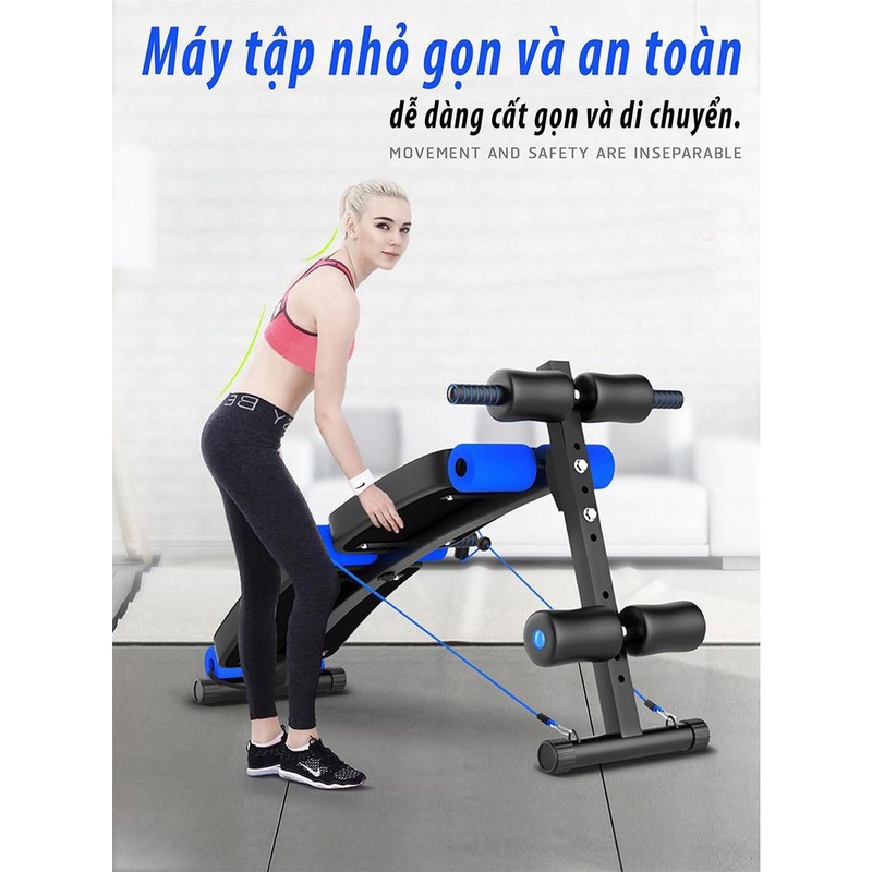 professionall.gym19- Ghế tập bụng thế hình tại nhà model 118-Blue