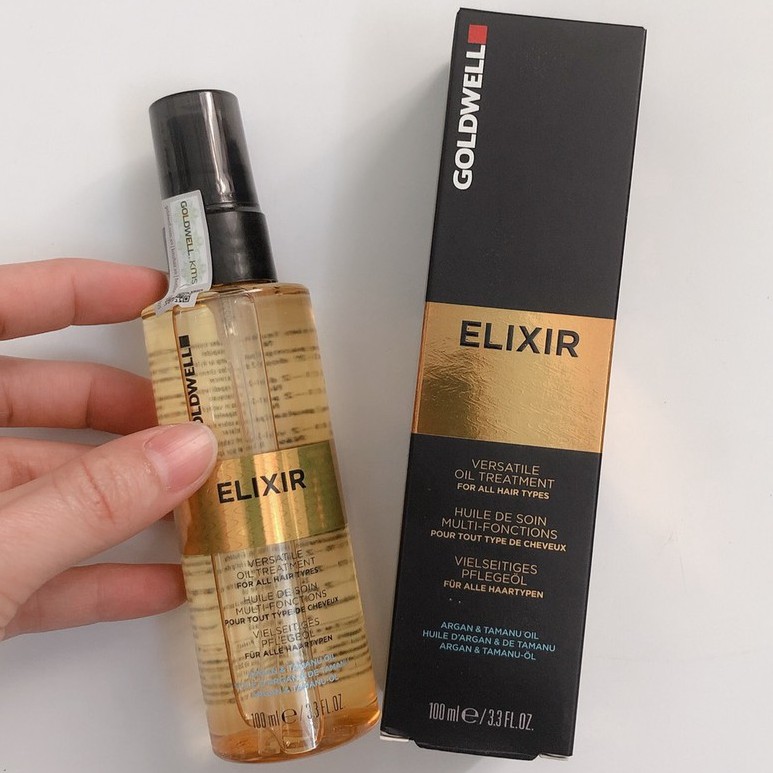 🇩🇪Goldwell🇩🇪 Tinh dầu bóng dưỡng tóc Goldwell Argan Oil Treatment Elixir 100ml