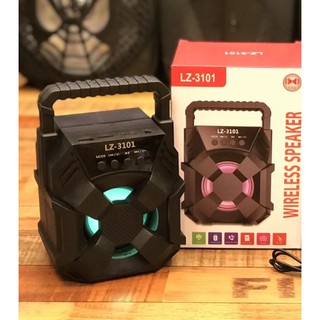 LOA BLUETOOTH LZ - 3101 ĐÈN LED ĐỔI MÀU 5.0 NHỎ GỌN THÔNG MINH GIÁ RẺ HÀ NỘI