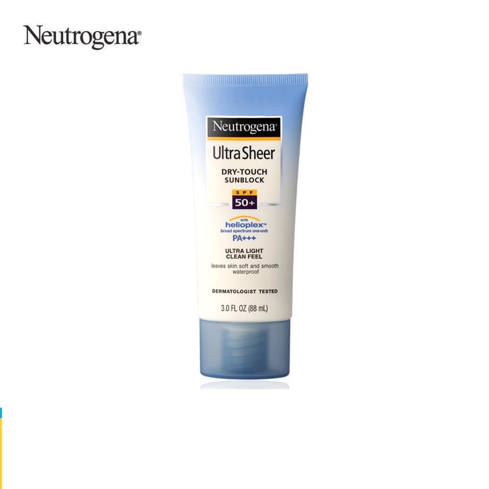 [Hàng USA] Kem Chống Nắng Neutrogena Sheer ZinC Dry Touch SPF 50 (88ml)