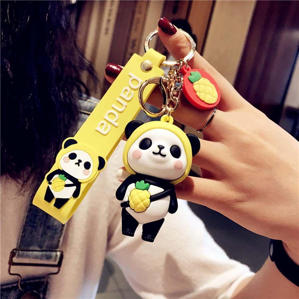 Móc Khóa Hình Gấu Trúc Dễ Thương