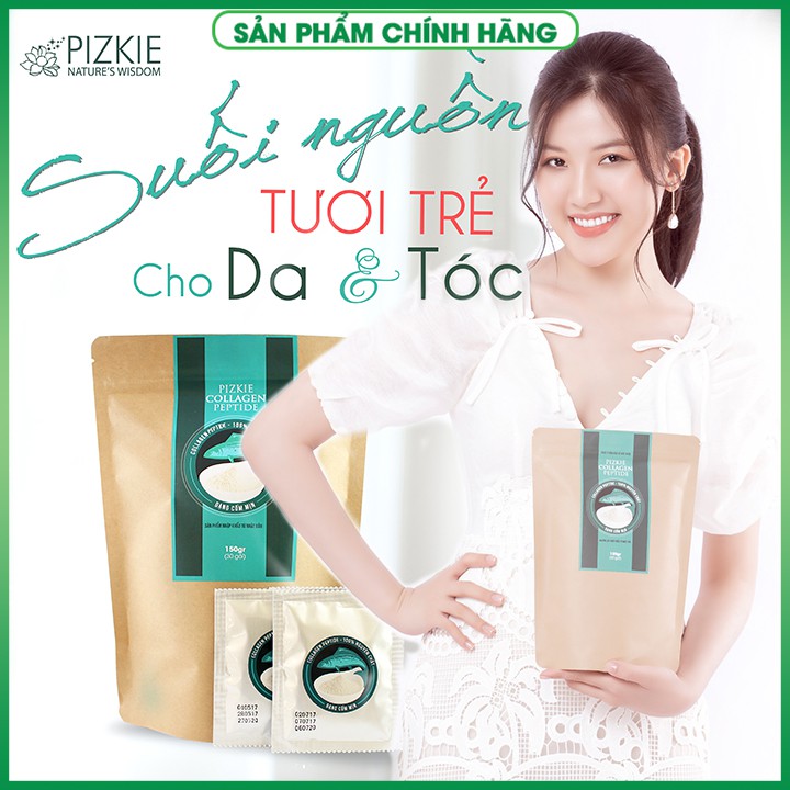 [Mã 77FMCGSALE giảm 8% đơn 500K] Collagen cá hồi Pizkie Collagen Peptide nhập khẩu từ Nhật Bản ngừa lão hóa trẻ hóa da | BigBuy360 - bigbuy360.vn
