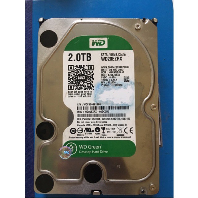 Ổ cứng 2tb sức khỏe 100% đã test bằng 3 phần mềm ok