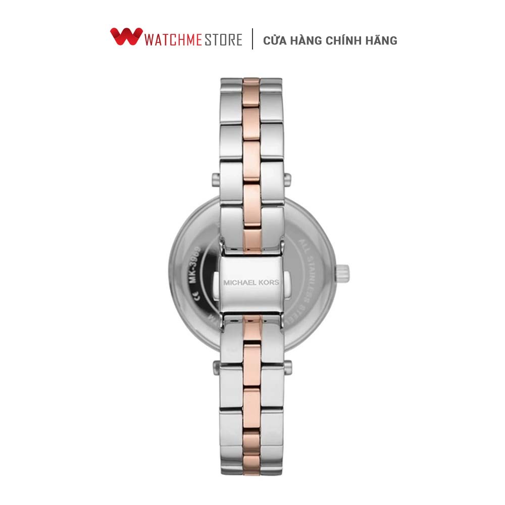[ ĐẶC BIỆT 18-29.07 - VOUCHER 10%] - Đồng hồ Nữ Michael Kors dây kim loại MK3969