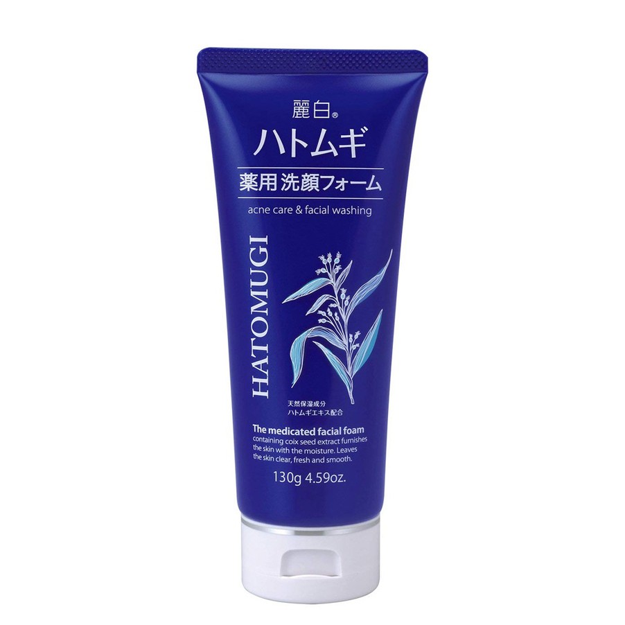 Sữa Rửa Mặt Mụn Hatomugi The Madicated Facial Foam 130g