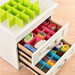 Set 4 Thanh Chia Ngăn Đựng Đồ Lót Tiện Lợi loại dài 32,5cm Bộ 4 thanh chia ngăn tiện dụng cho ngăn kéo