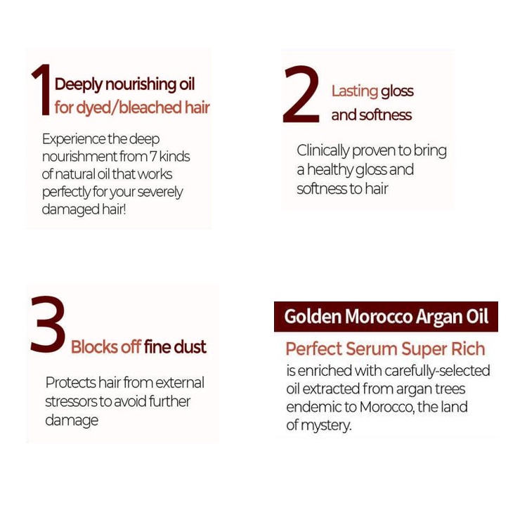 Serum MISE EN SCENE loại Original / Super Rich / Watery / Styling / Rose Perfume 80ml