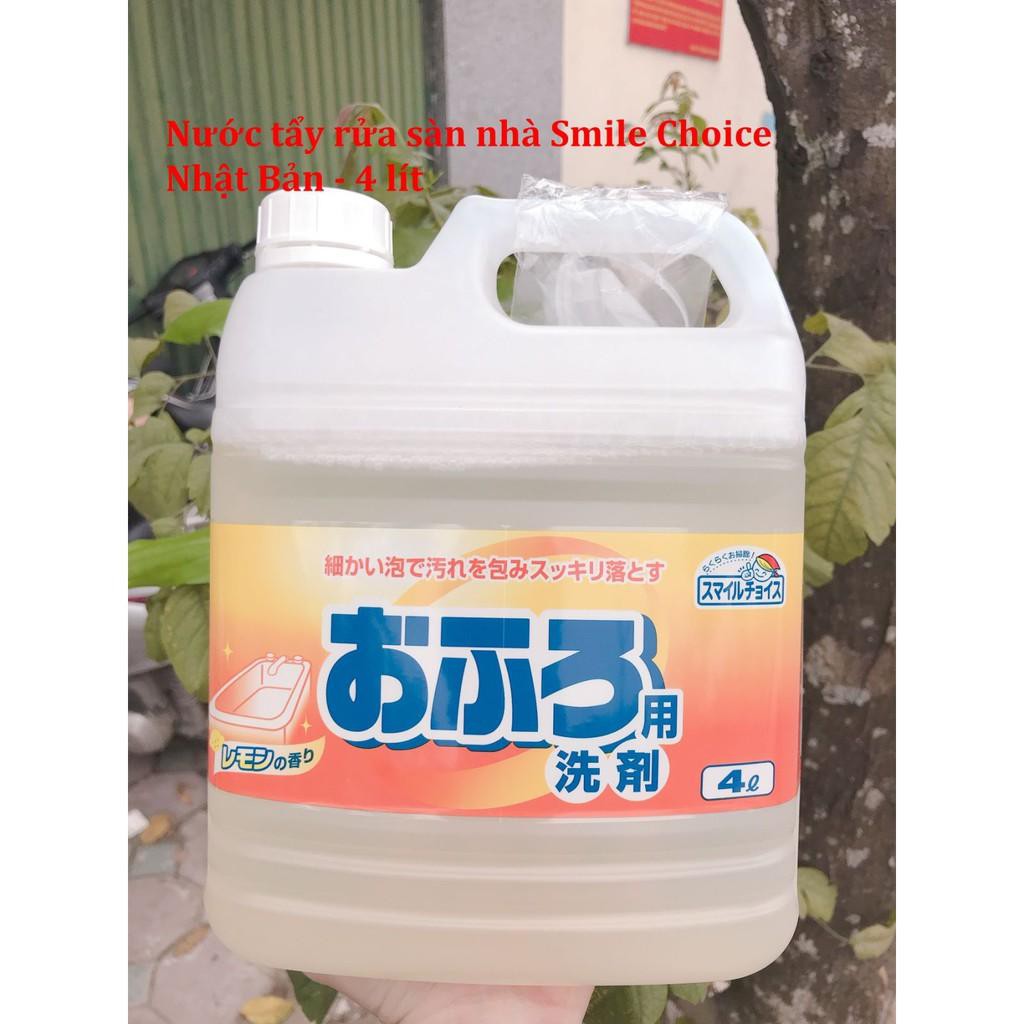 Nước tẩy rửa sàn nhà Smile Choice Nhật Bản