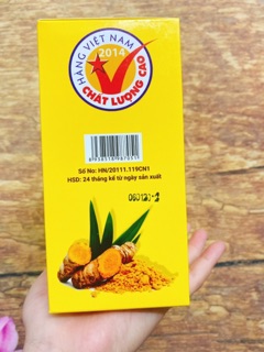 CHÍNH HÃNG - Tinh bột nghệ INDO