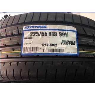 LỐP THEO XE MAZDA CX5/CX8 - LỐP 225/55R19 TOYO PXR46A NHẬP KHẨU NHẬT BẢN