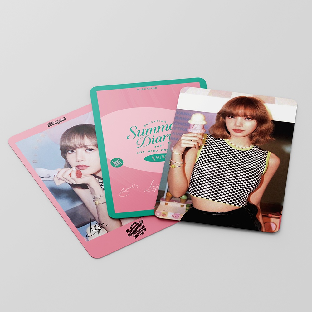 Set 54 Thẻ Hình Lomo Các Thành Viên Nhóm Nhạc BLACKPINK