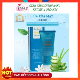 Sữa rửa mặt dưỡng ẩm trắng da sạch mụn cám mụn đầu đen rb