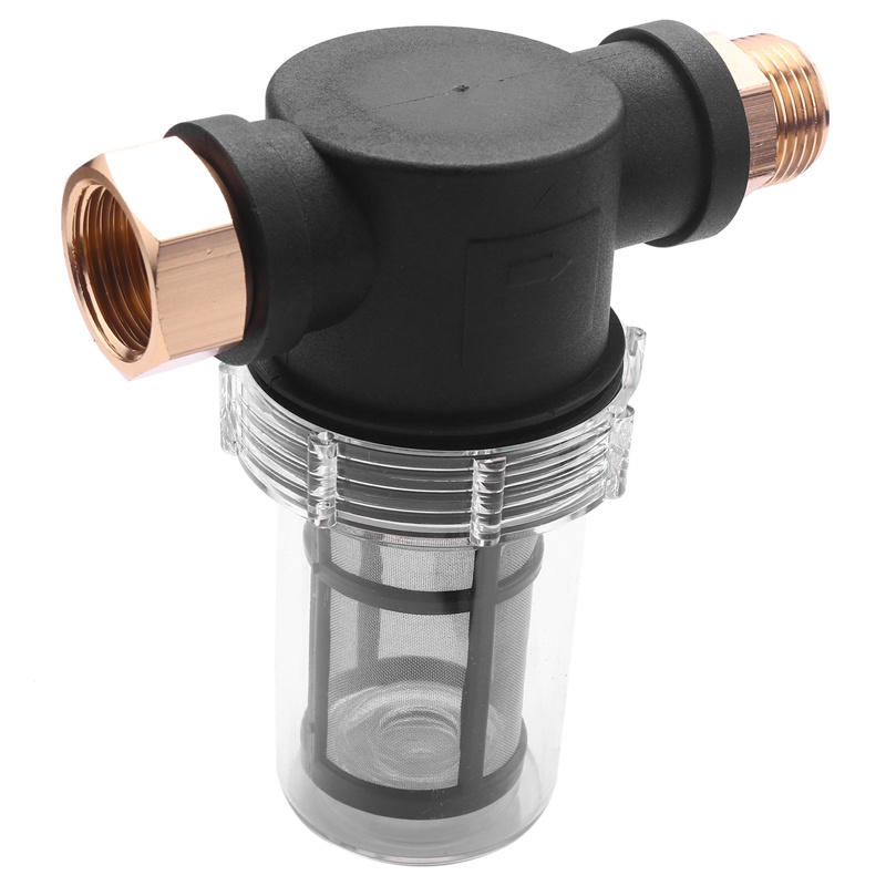Bộ Lọc Áp Suất Phun Tưới Vườn Ngoài Trời Kèm 100 Vòng Lọc + Thêm 100Mesh 3 Vòng O-Ring 2 Ống