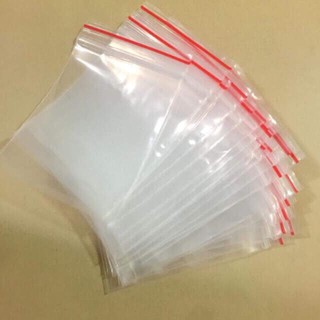100c túi zip miết chỉ đỏ