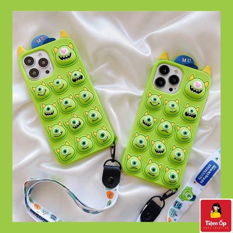 Ốp pop it quái vật Mike 7/8/7p/8p/x/xs/xr/xsmax/11/11pro/11promax/12/12pro/12promax/13/13pro/13promax