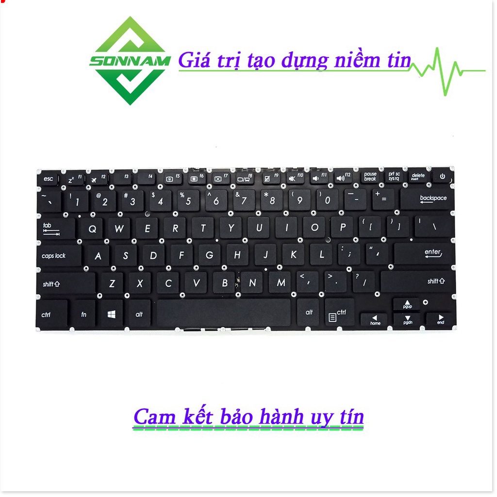Bàn phím Laptop ASUS S410U asus vivobook S410 S410U S410UN S4000 S4000V có nút nguồn trên phím – Mới 100%