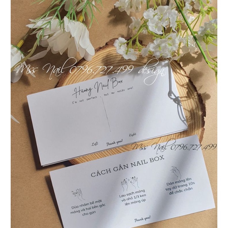 In thẻ theo yêu cầu, in bìa nailbox, giấy nail box, giấy nail box thiết kế, thẻ nail box , bìa nail box, giấy nail