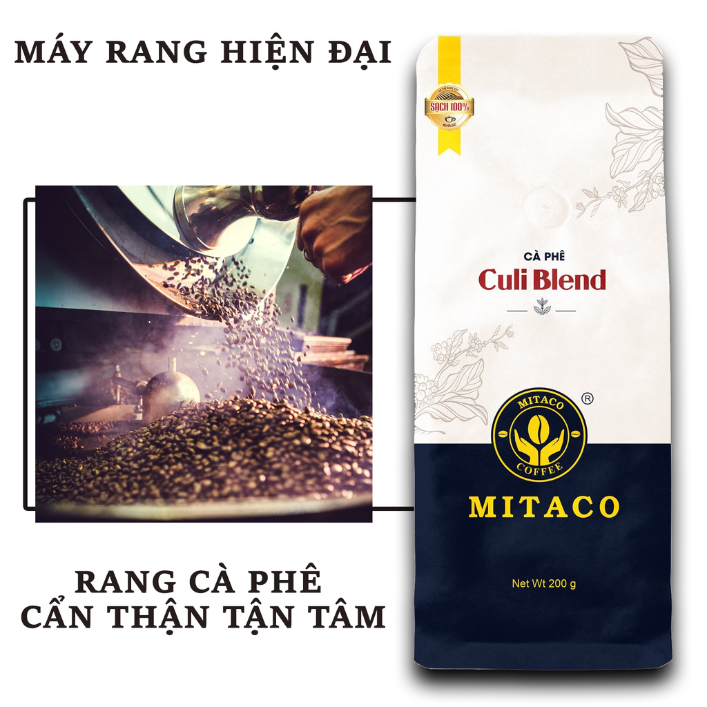 Cà Phê Culi Nguyên Chất MITACO COFFEE (Gói 200g) | BigBuy360 - bigbuy360.vn