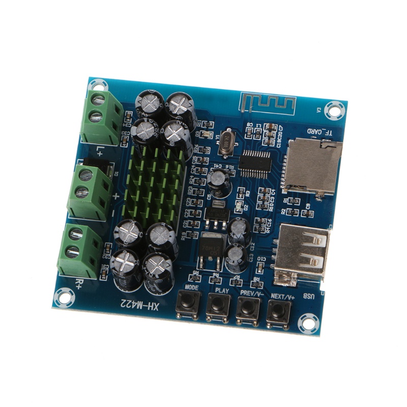 Bảng Mạch Khuếch Đại Âm Thanh Bluetooth XH-M422 DC12-24V TPA3116D2 50W + 50W