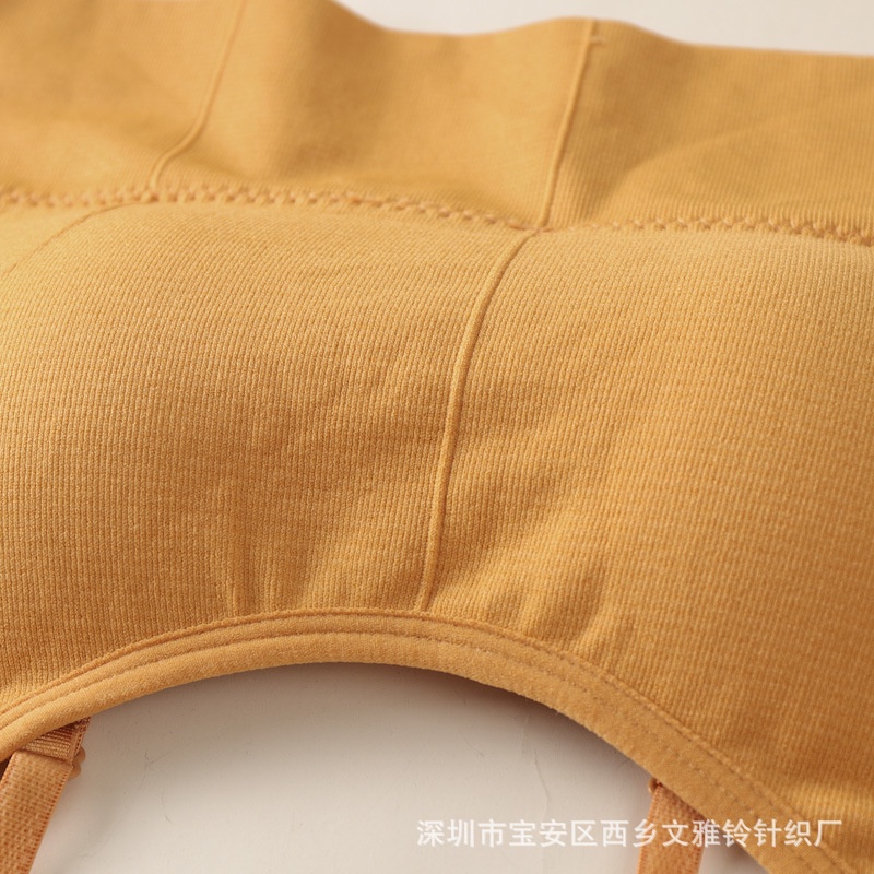 Áo Bra Tập Gym - Bra Nữ 2 Dây Chất Cotton Dày Dặn - Áo Ngực Không Gọng Dáng Lửng AMYBRA  B828