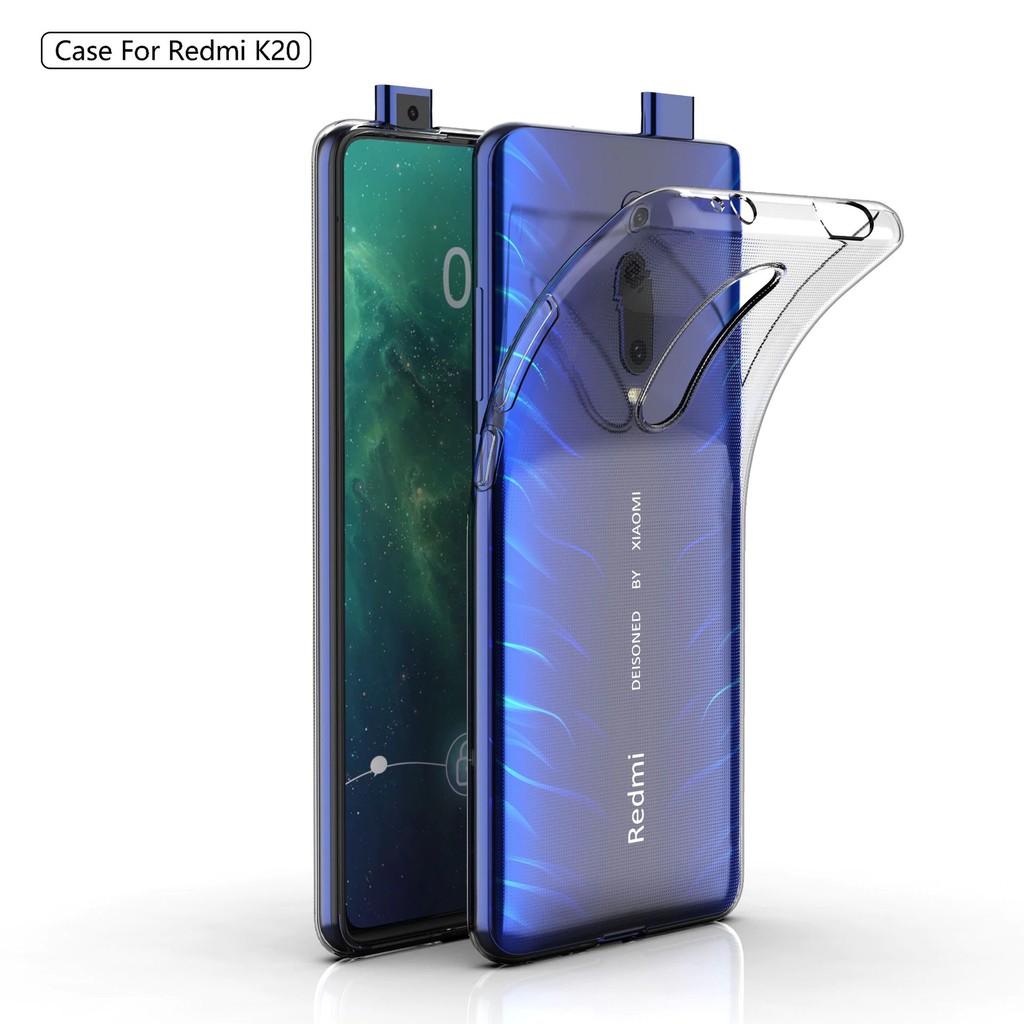 ỐP Lưng Silicon Trong Suốt Cho Xiaomi K20