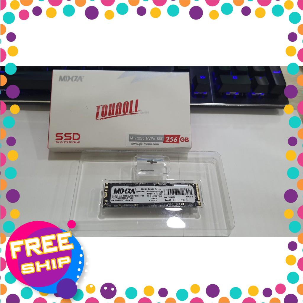 Ổ Cứng SSD M.2 256GB MIXZA NVMe PCIe 2280 I Chính hãng - 36T BH [HH3G COMPANY] | BigBuy360 - bigbuy360.vn