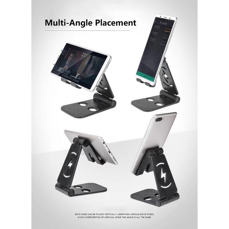 Giữ Điện Thoại Di Động Ghế Ngồi Máy Tính Để Bàn Cho Máy Tính Bảng Ipad Đế Sạc Đôi Điều Chỉnh Kệ