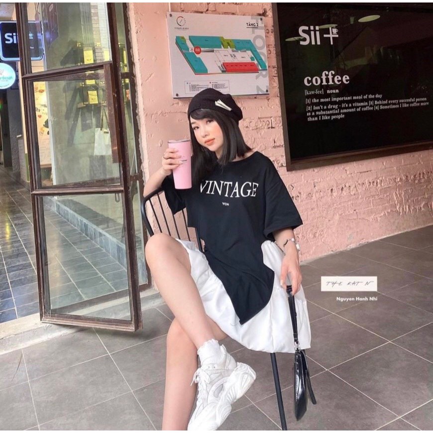 Set pull chữ lệch tà + cváy trắng  KÈM ẢNH THẬT  BAO KIỂM ❌
