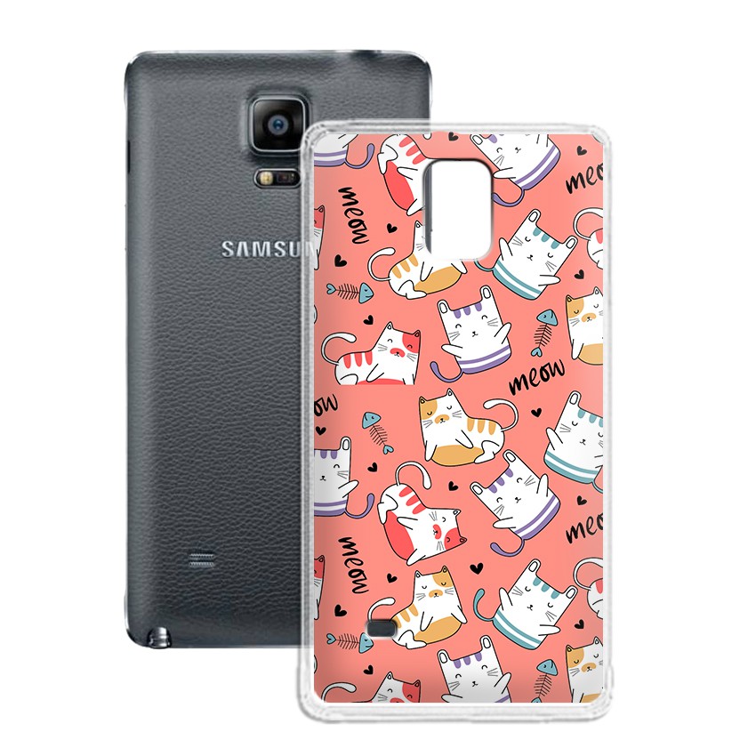 [FREESHIP ĐƠN 50K] Ốp lưng Samsung Galaxy Note 4 in hình hoa cỏ mùa hè độc đáo - 01060 Silicone Dẻo