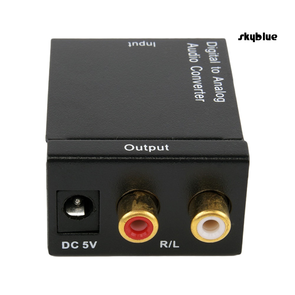 Thiết Bị Chuyển Đổi Âm Thanh Kỹ Thuật Số Sang Analog Rca