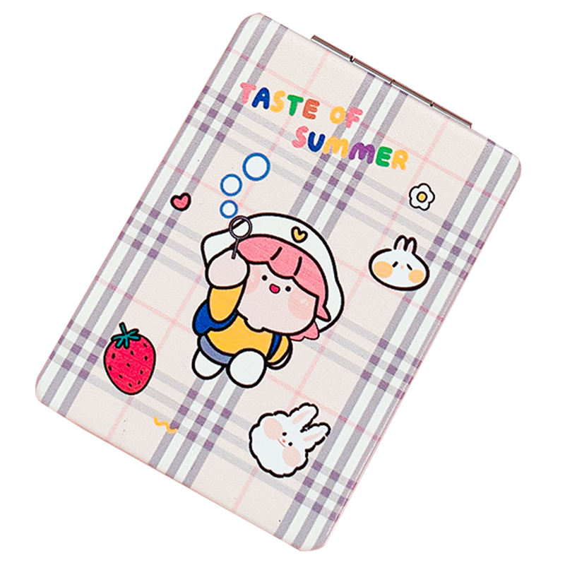 Gương Trang Điểm Mini Hình Hoạt Hình Đáng Yêu Phong Cách Nhật Bản