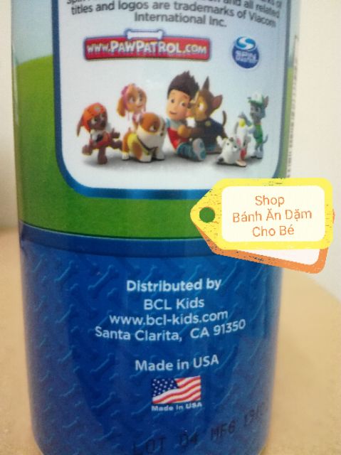 Sữa tắm gội siêu bọt có Vitamin E 473ml Chó cứu hộ PAW Patrol Bubble Bath