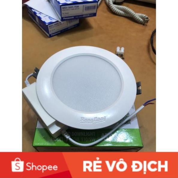 Đèn LED âm trần 9W/ lỗ khoét110 Rạng Đông