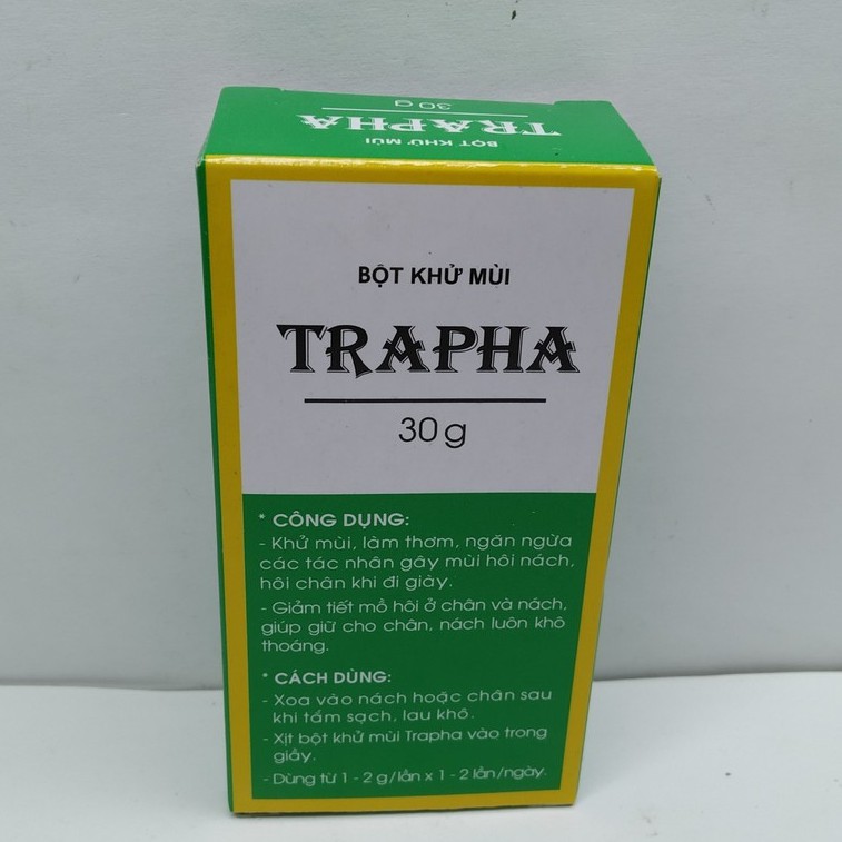 Bột khử mùi Trapha 30g