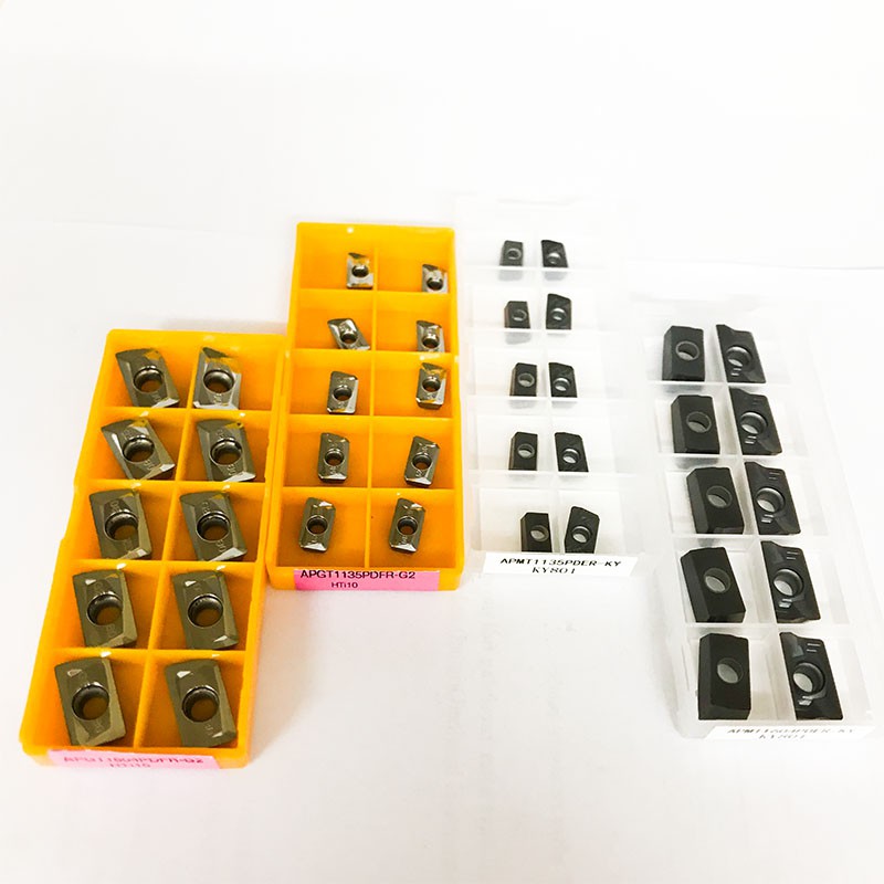 Hạt chíp phay thép, nhôm, inox APMT1135, APMT1604, APGT1135, APGT1604