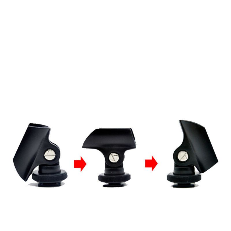 Giá Đỡ Micro Bằng Nhựa Có Kẹp Giữ Cố Định Tiện Dụng