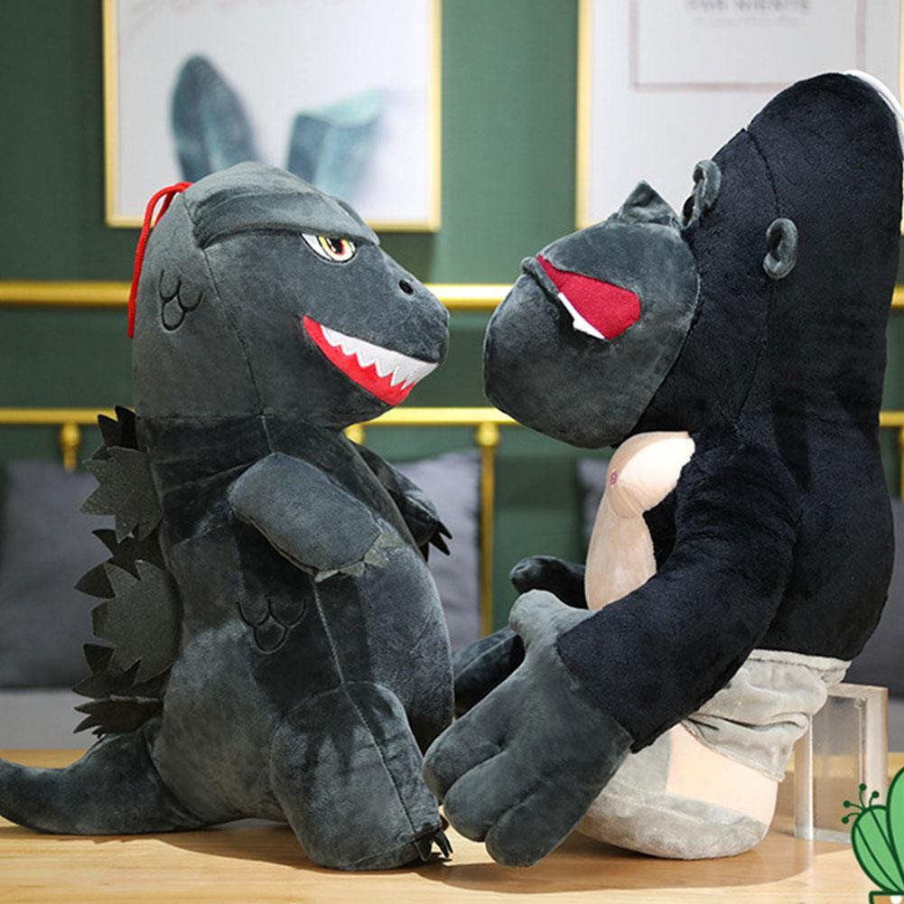 King of Monsters Plush Toy Godzilla Vs. King Kong Doll Gorilla Little Monster